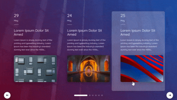 Creating a Responsive News Card Slider with HTML, CSS, JavaScript, and Swiper.gif